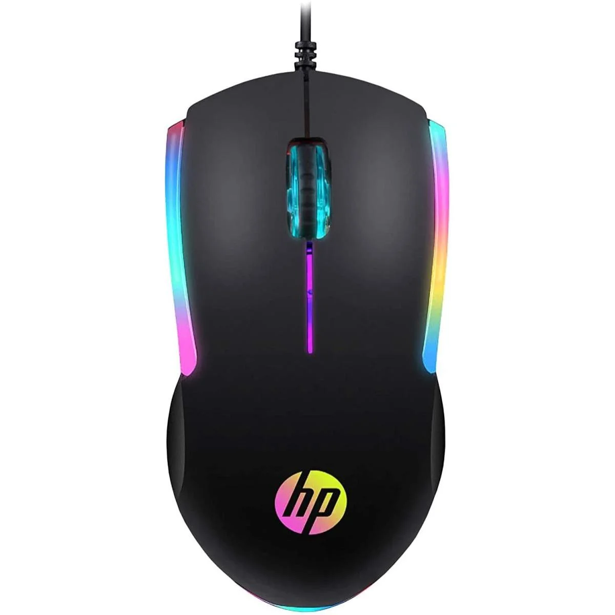 ماوس ألعاب HP M160 سلكي USB بإضاءة RGB ومستشعر بصري 1000 DPI