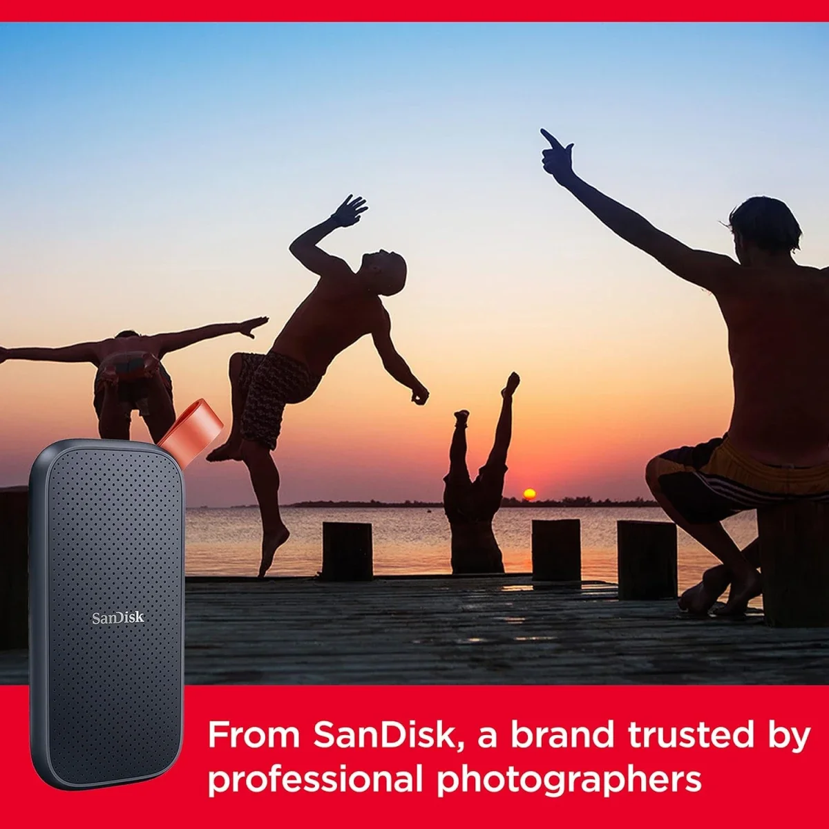 وحدة تخزين SSD خارجية SanDisk Portable SSD سعة 2TB بمنفذ USB-C بسرعة تصل إلى 800MB/s - Image 6