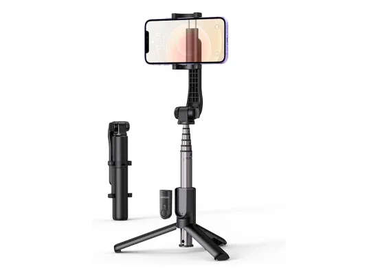 Ugreen LP508 Bluetooth Selfie Stick with Integrated Tripod 75 cm Black (50758) - Image 6