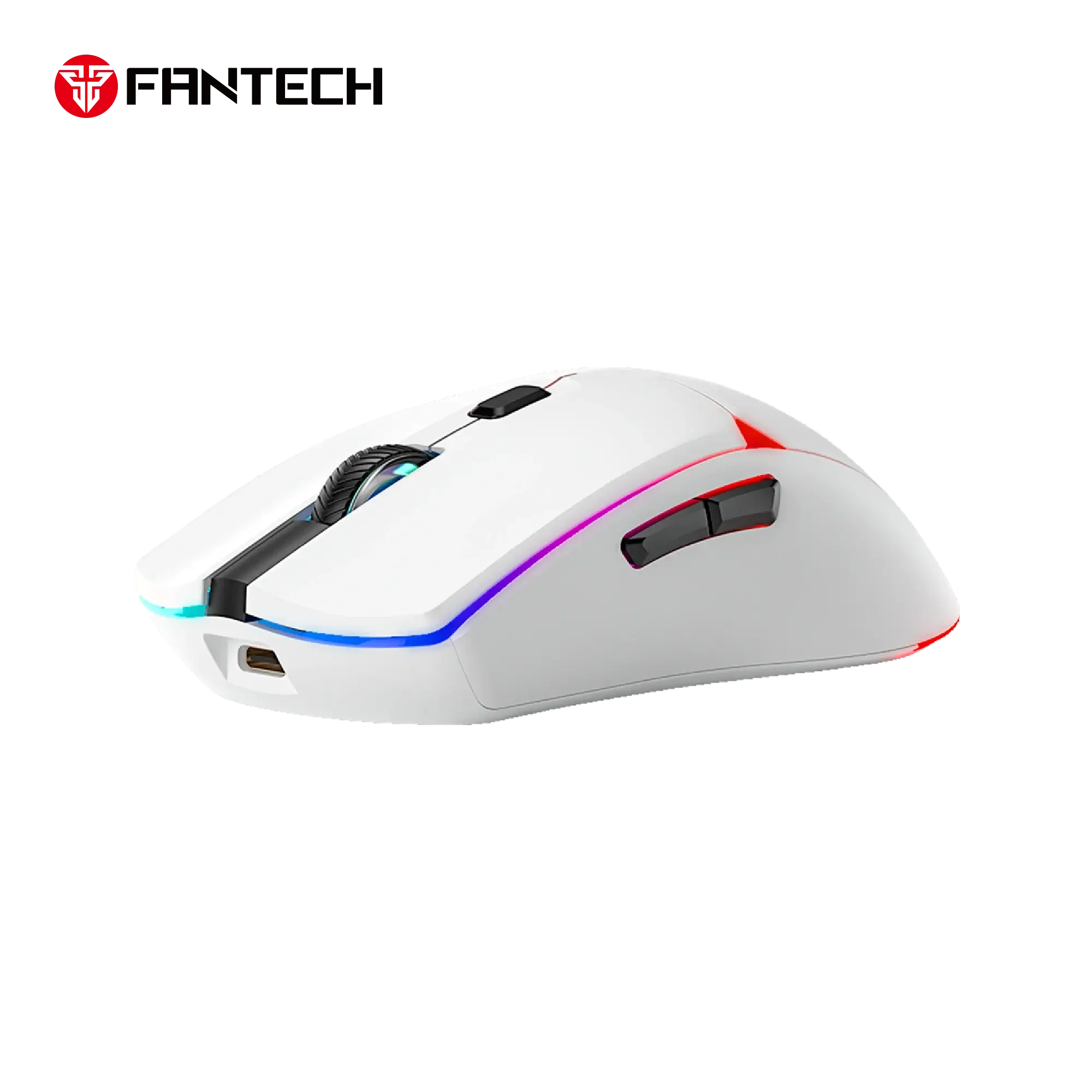 Fantech WG7V2 Crypto II Wireless Gaming Mouse - White - Thumbnail 2