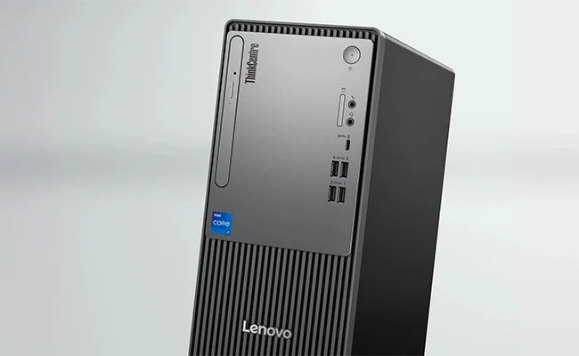 كمبيوتر مكتبي Lenovo ThinkCentre neo 50t Gen 5 برجي، Intel Core i3-14100، رام 8GB DDR5، SSD NVMe بسعة 512GB - Image 5