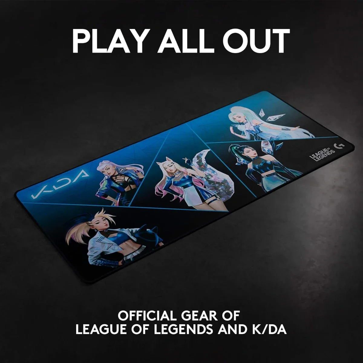 Logitech G840 XL K/DA Edition Gaming Mouse Pad 900 x 400 mm - Image 2
