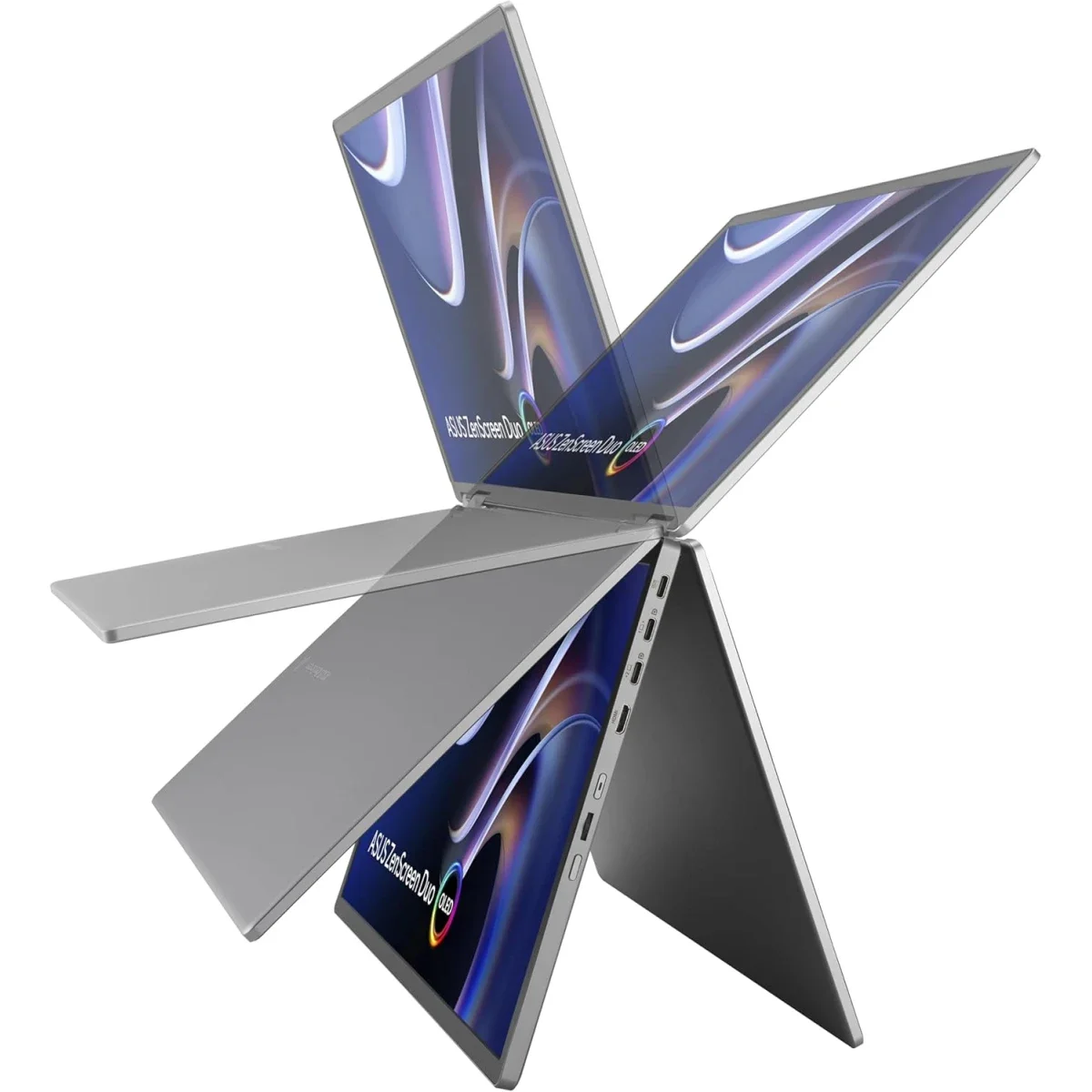شاشة محمولة Asus MQ149CD ZenScreen Duo OLED مزدوجة قابلة للطي 14 إنش - Thumbnail 9