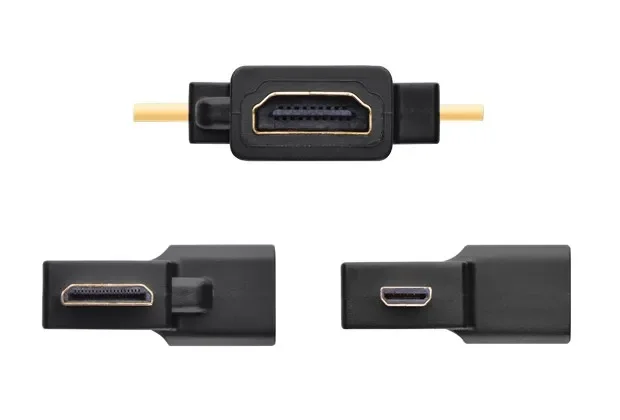 Ugreen 20144 Micro HDMI and Mini HDMI to HDMI Female Adapter - Image 2
