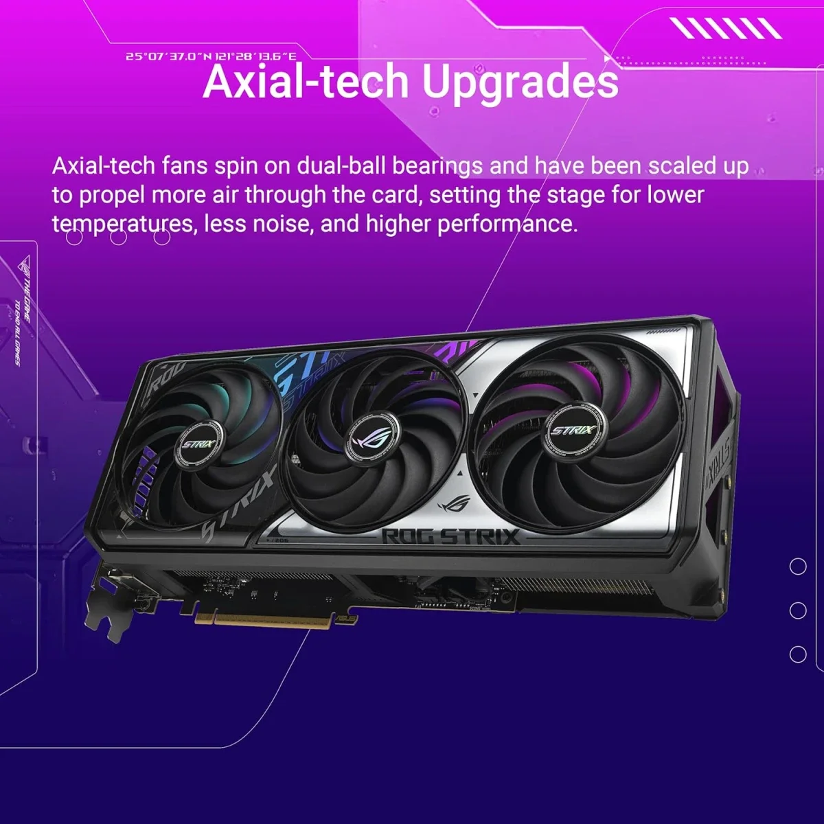 كرت شاشة Asus ROG Strix GeForce RTX 5070 OC Edition 12GB GDDR7 - Image 2