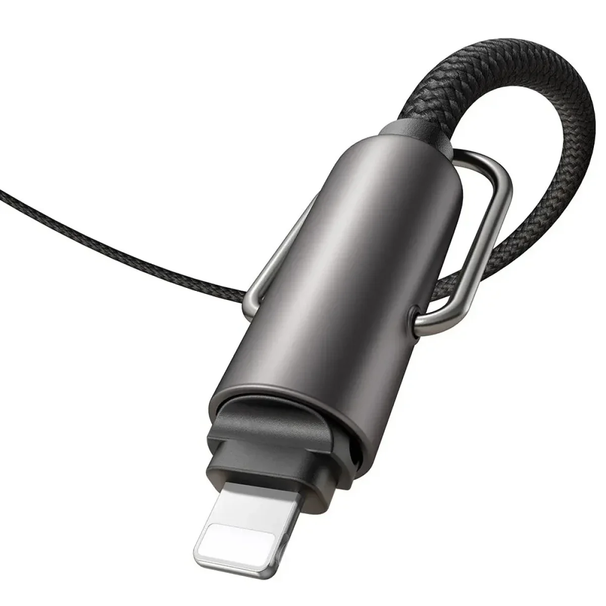 كابل Mcdodo CA-6820 من USB-C إلى Lightning للشحن السريع PD بقوة 36 واط 1.2 متر أسود - Thumbnail 3