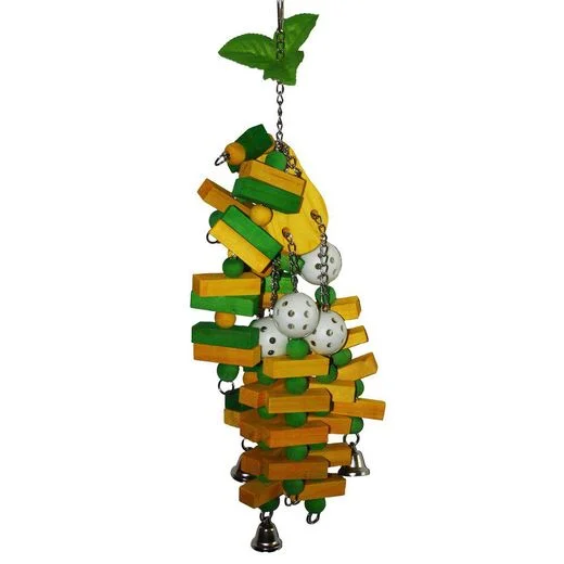 C Wooden Toy for Parrots