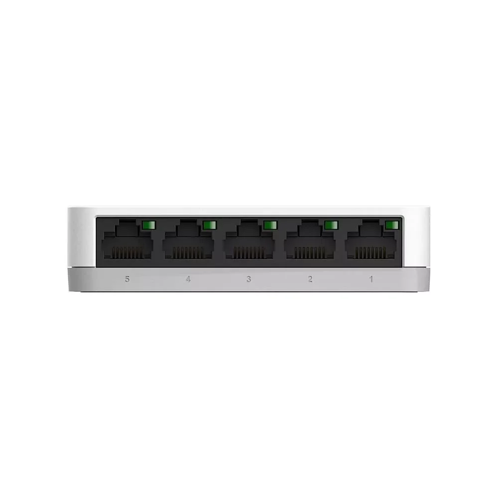 سويتش D-Link DGS-1005A جيجابت مكتبي غير مُدار بـ5 منافذ - Thumbnail 2