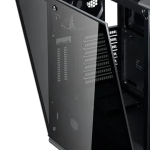 Cooler Master MasterCase H500P Mesh ARGB Mid-Tower PC Case with Tempered Glass Side Panel - White - Image 12