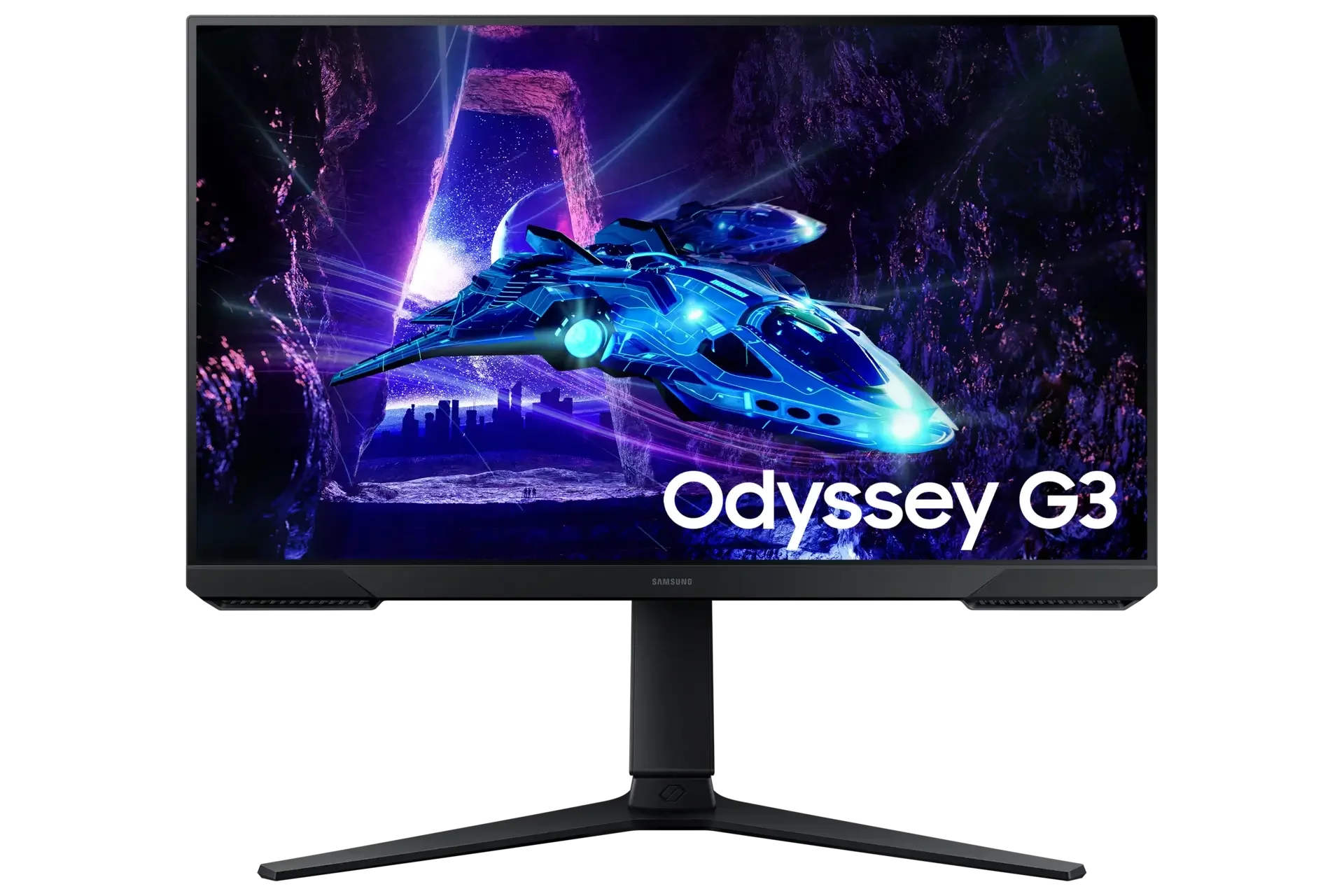 شاشه عاب Samsung Odyssey G3 DG302 مقاس 27 انش FHD بتردد 180Hz وزمن استجابه 1ms