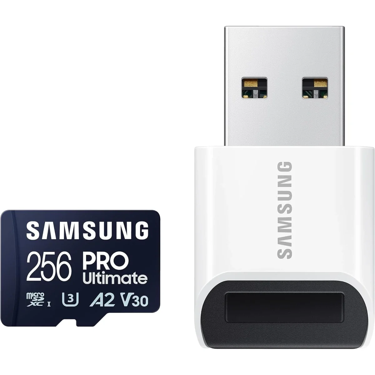 بطاقة ذاكرة Samsung PRO Ultimate microSDXC مع قارئ 256 GB بسرعة تصل إلى 200 MB/s - Image 2