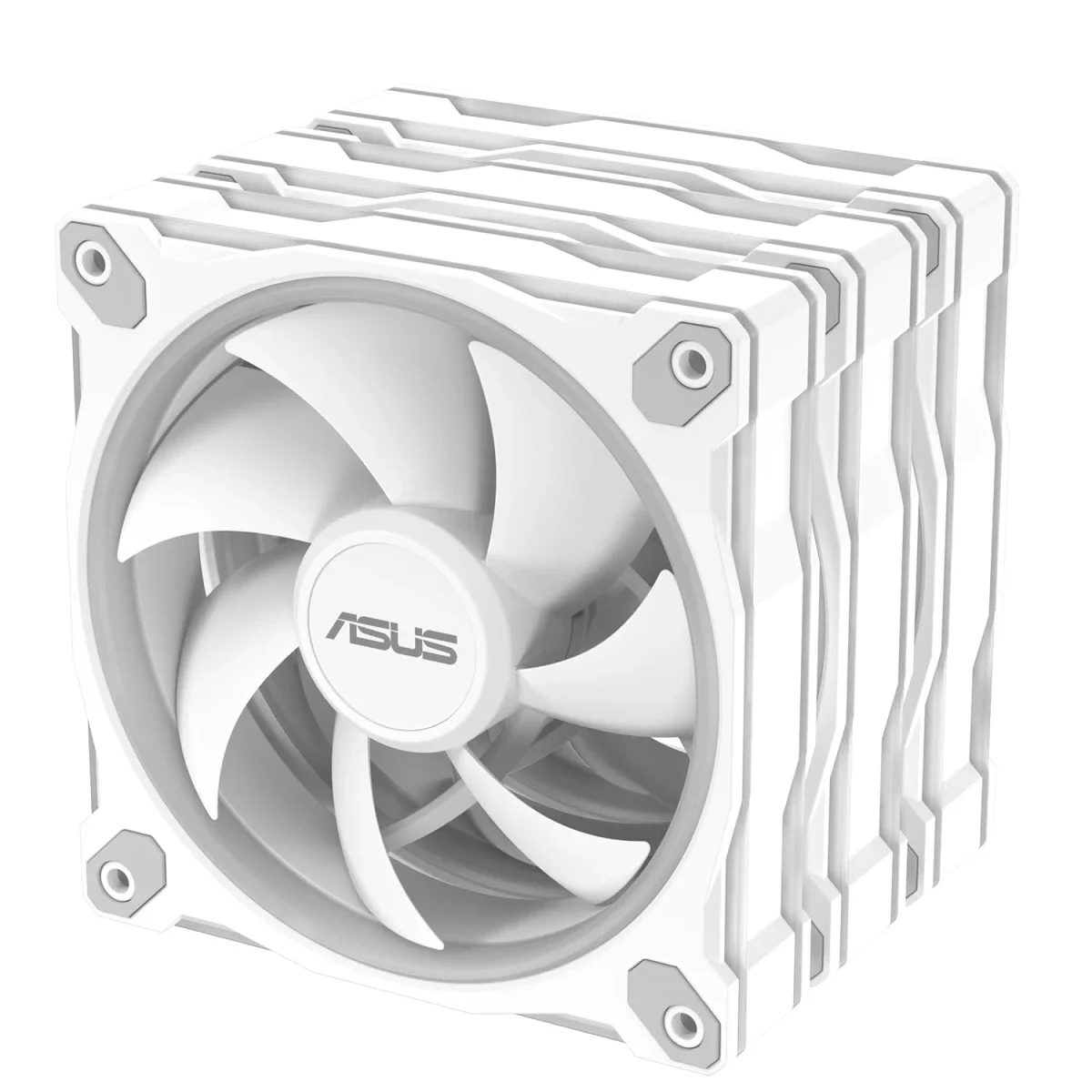 Asus Prime MR120 ARGB Case Fan Triple Pack White - Thumbnail 7
