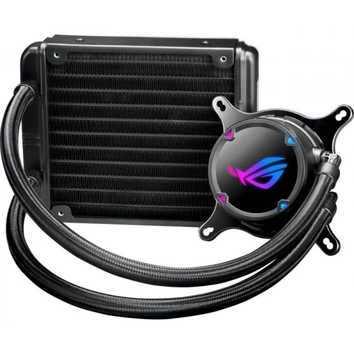 مبرد معالج سائل الكل في واحد Asus ROG Strix LC120 RGB مع Aura Sync ودعم LGA 1700 - Image 2
