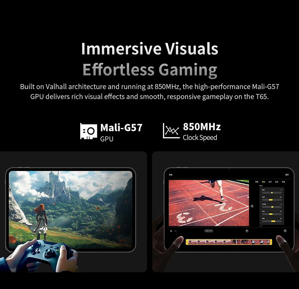TECLAST T65 (2025) 13.4-inch 120Hz Android 16 Wi-Fi & LTE Tablet, 256GB, Gray - Thumbnail 19