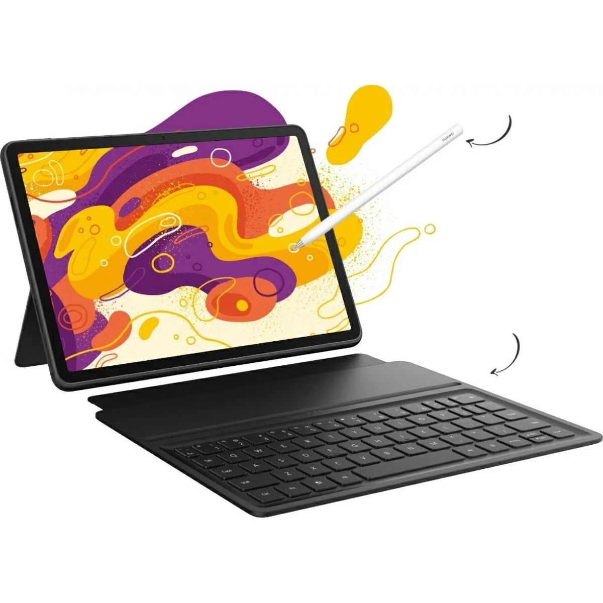 جهاز لوحي HUAWEI MatePad 11.5 (2024) 11.5 إنش واي فاي، رام 8GB، سعة 256GB، شاشة IPS 2.2K بتردد 120Hz PaperMatte