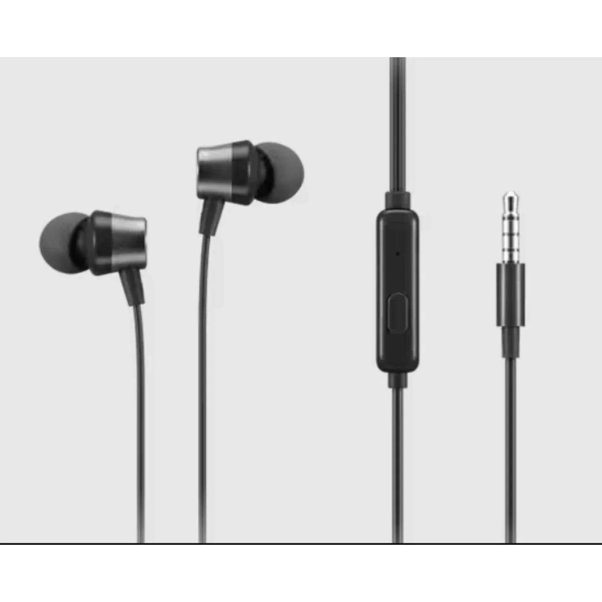 Lenovo Analog In-Ear Headphones Gen II with Mic, 3.5mm Wired, Black - Thumbnail 3