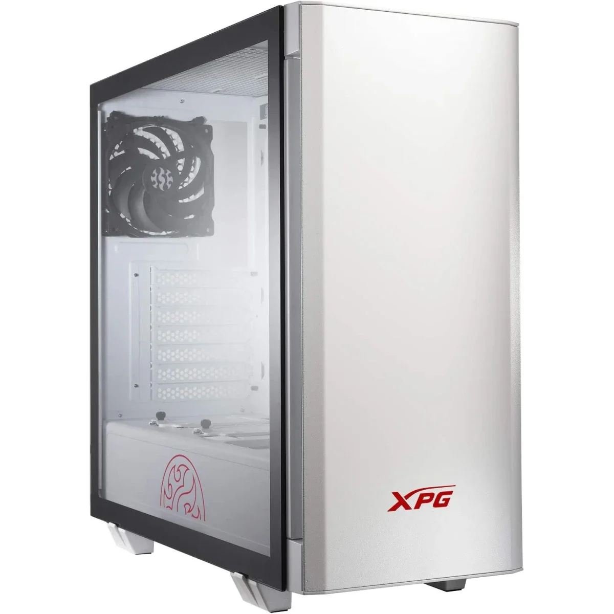 هيكل كمبيوتر ألعاب XPG INVADER ميد تاور أبيض - Image 2