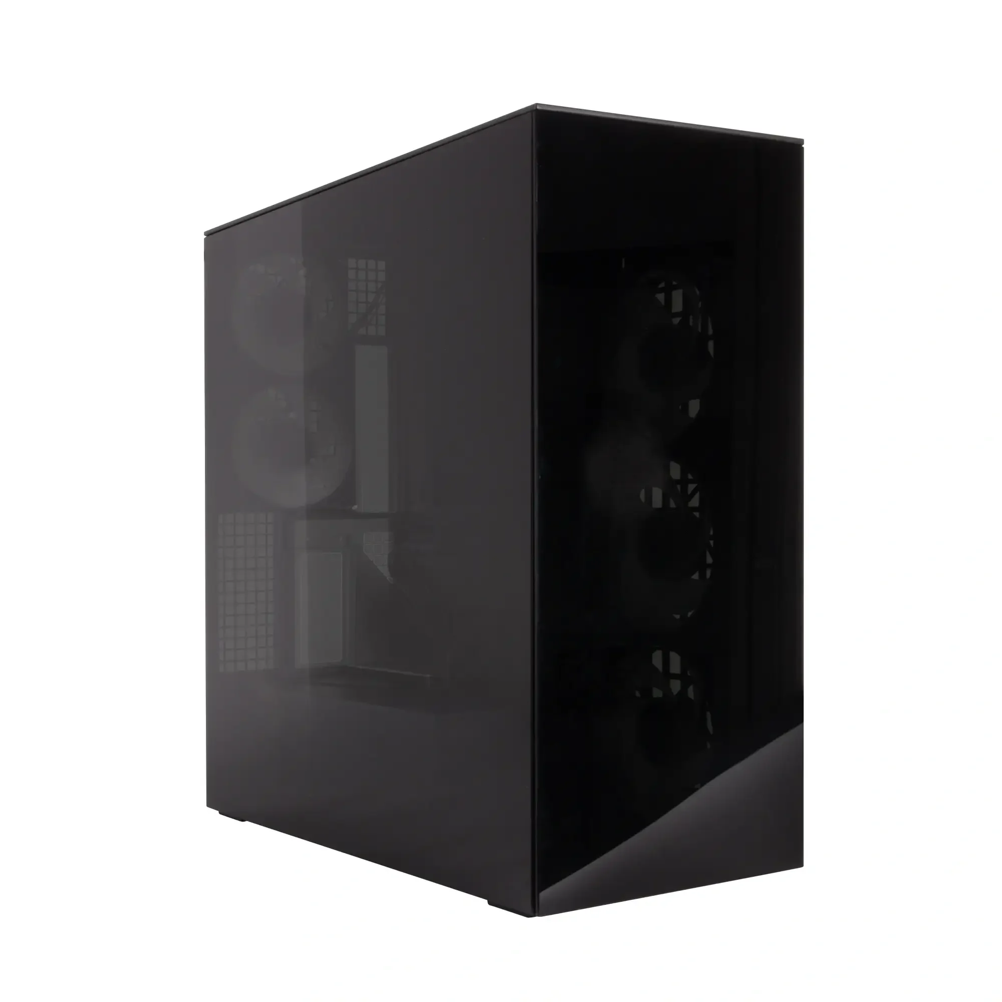 كيس كمبيوتر ألعاب ARCTIC Xtender VG Black Tinted Glass Premium E-ATX مع تركيب عمودي لكرت الشاشة - Thumbnail 2