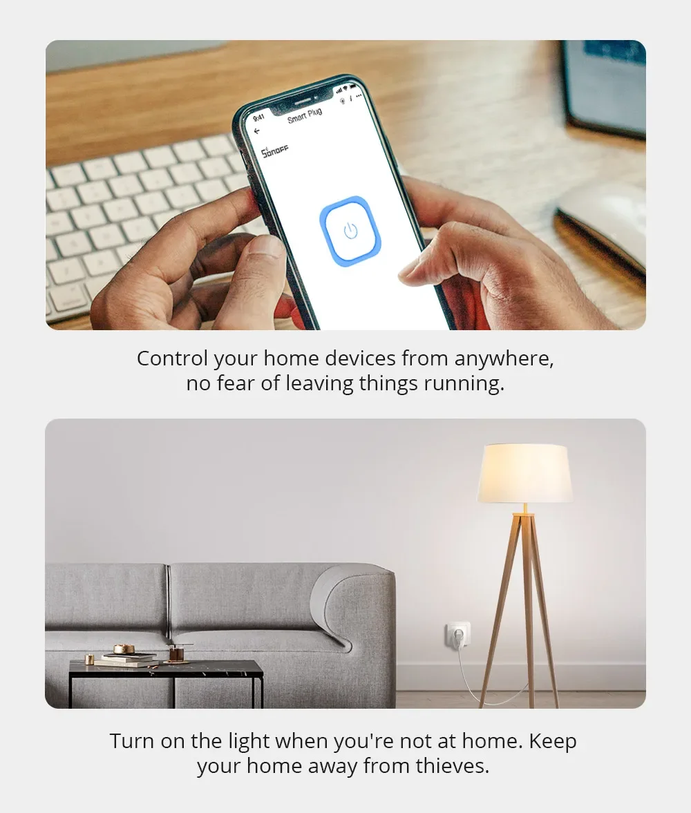 SONOFF S26R2ZBTPF-CFH Zigbee 3.0 Smart Plug 16A EU with Energy Monitoring - Thumbnail 11