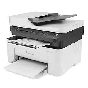 طابعة ليزر متعددة الوظائف HP LaserJet MFP M137fnw أحادية اللون 4 في 1 مع وحدة تغذية تلقائية للمستندات - Image 7