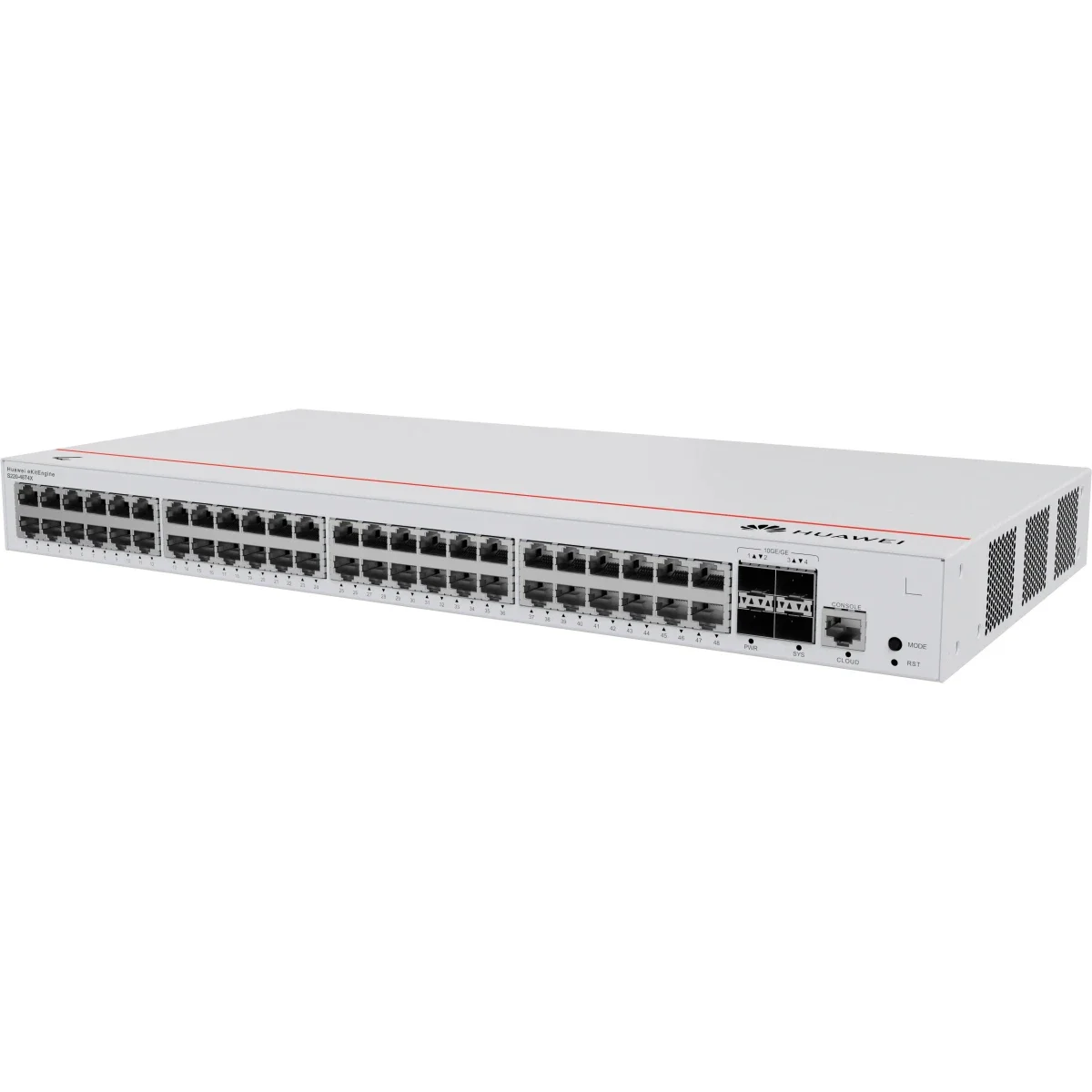 HUAWEI eKit S220-48T4X Managed 48-Port Gigabit Ethernet Switch with 4×10G SFP+ Uplinks