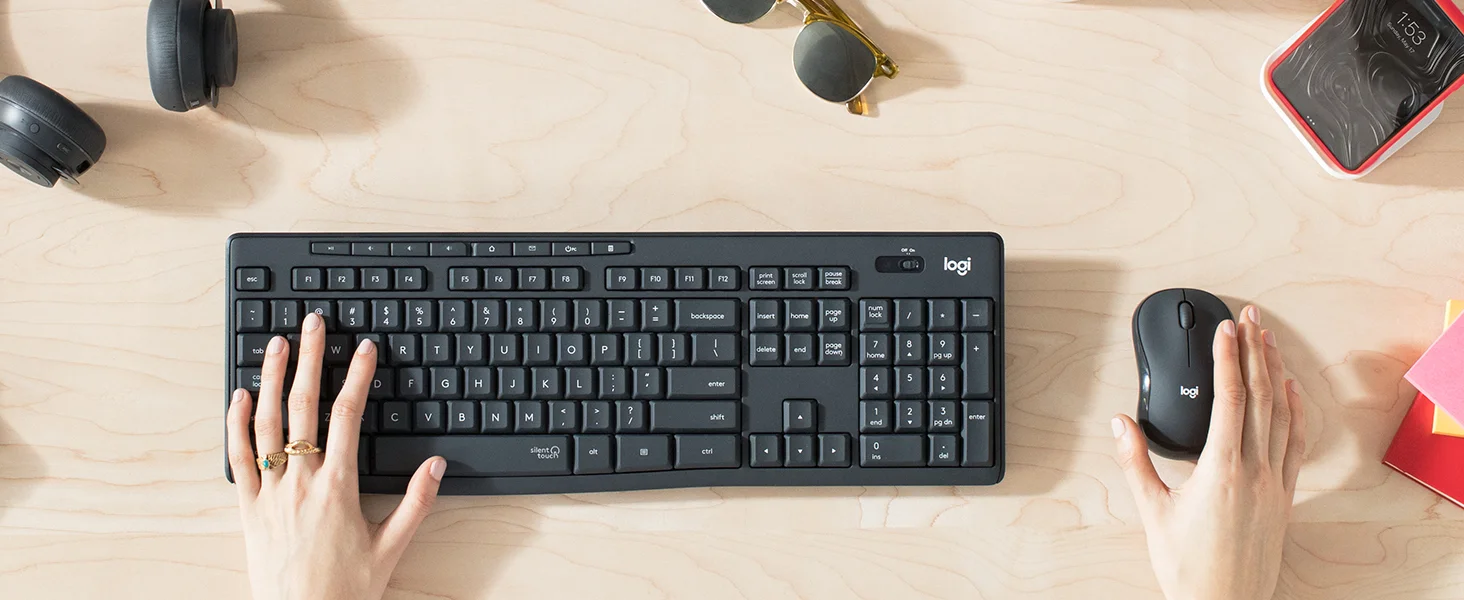Logitech MK295 Wireless Keyboard and Mouse Combo with SilentTouch - Image 7