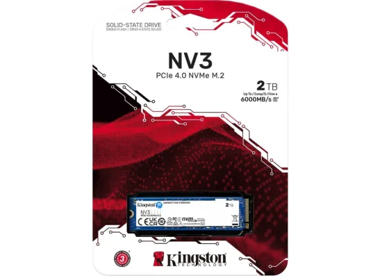 Kingston NV3 2TB M.2 2280 NVMe PCIe 4.0 x4 SSD, Up to 6000 MB/s - Image 6