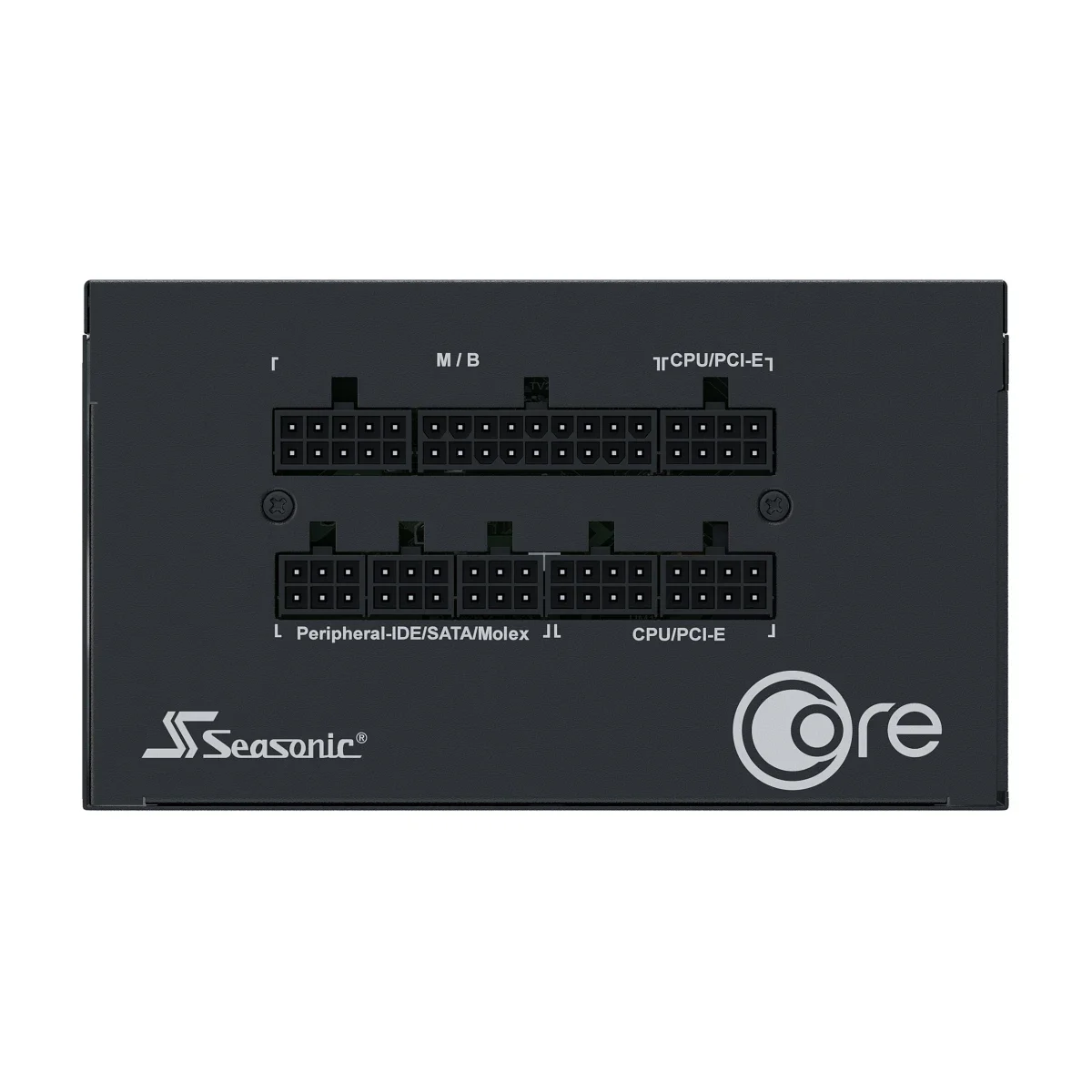 مزود طاقة Seasonic CORE GX-650 بقدرة 650 واط معياري بالكامل 80 Plus Gold - Thumbnail 2