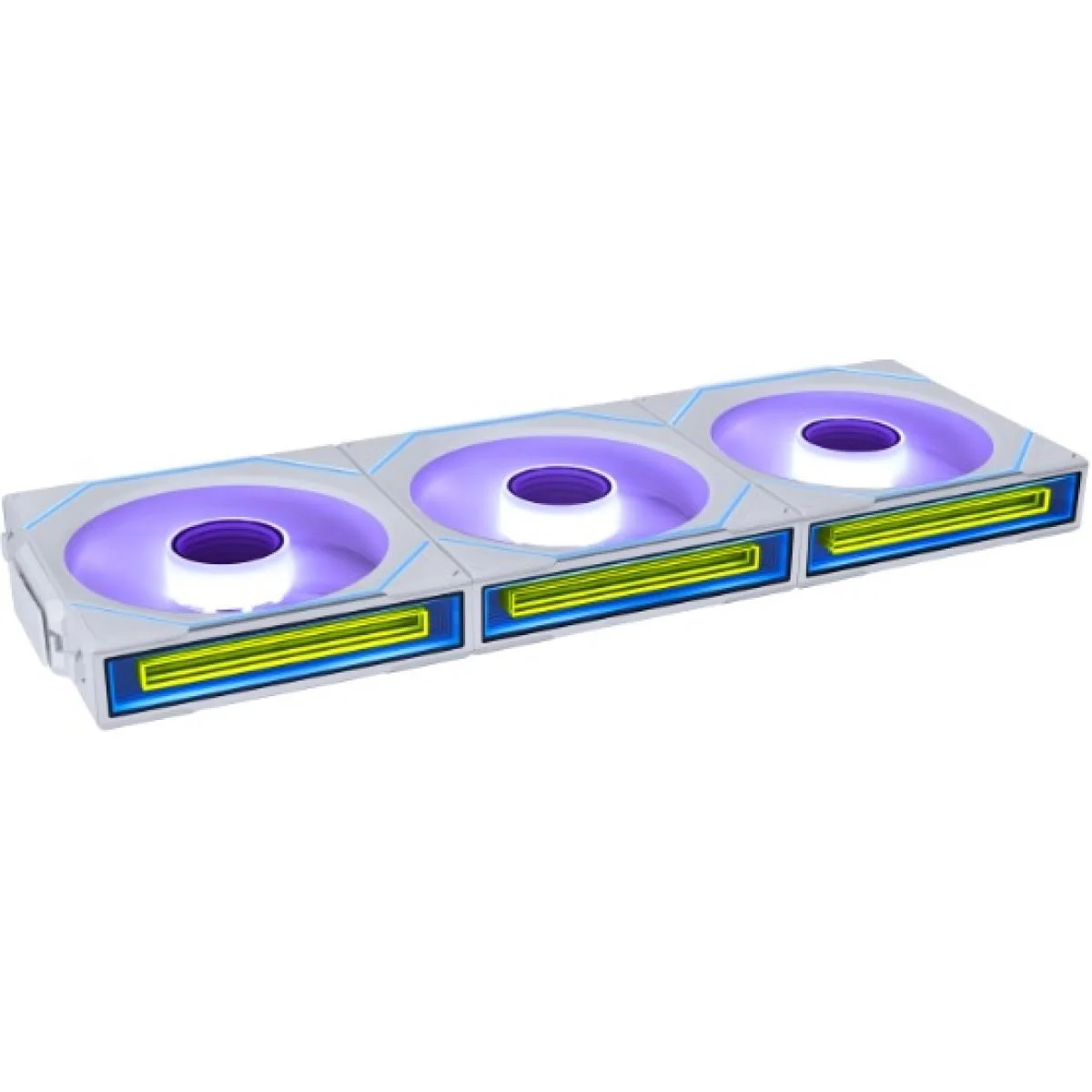 مروحة LIAN LI UNI FAN SL-Infinity Wireless 120 ARGB ثلاثية بشفرات عكسية - أبيض