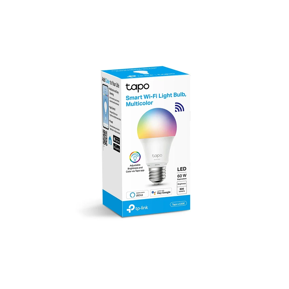 TP-LINK Tapo L530E Smart Wi-Fi Multicolor LED Light Bulb