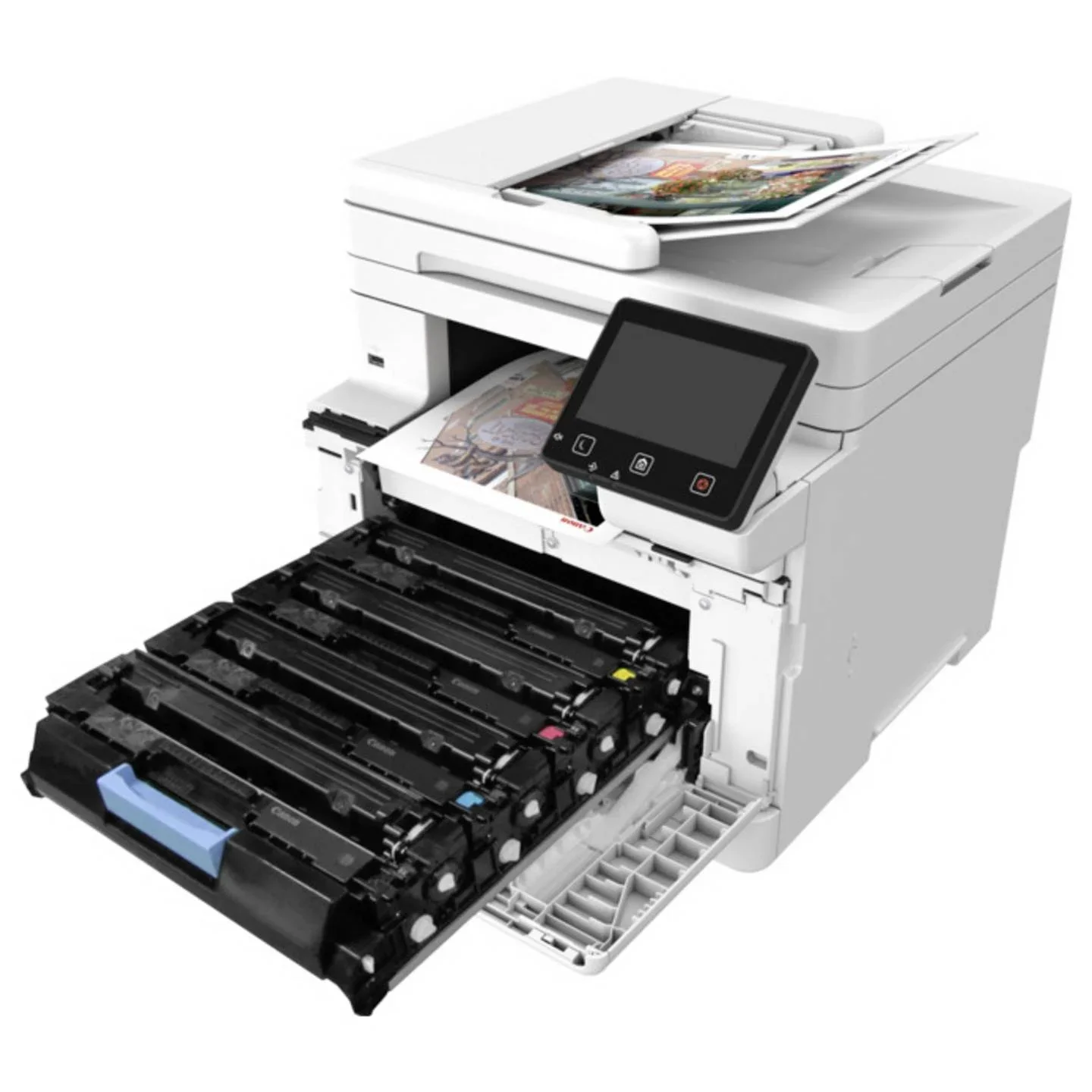 Canon i-SENSYS MF664CDW 4-in-1 Color Laser Multifunction Printer Wireless Duplex Fax - Image 4