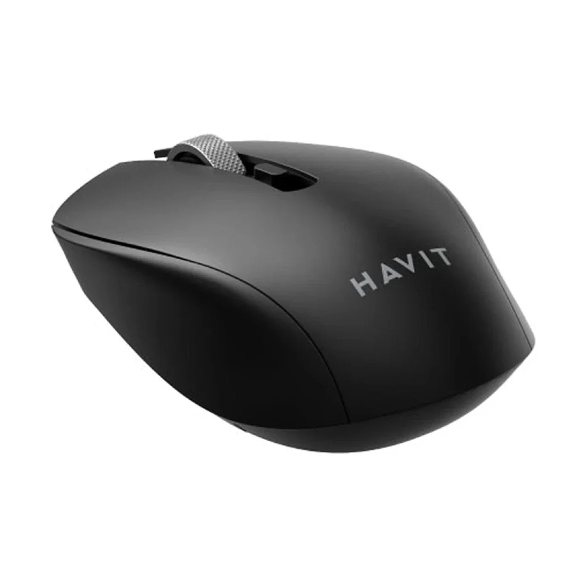 ماوس HAVIT MS51WB لاسلكي ثنائي الوضع مع بلوتوث ومستقبل 2.4GHz - أسود - Thumbnail 2