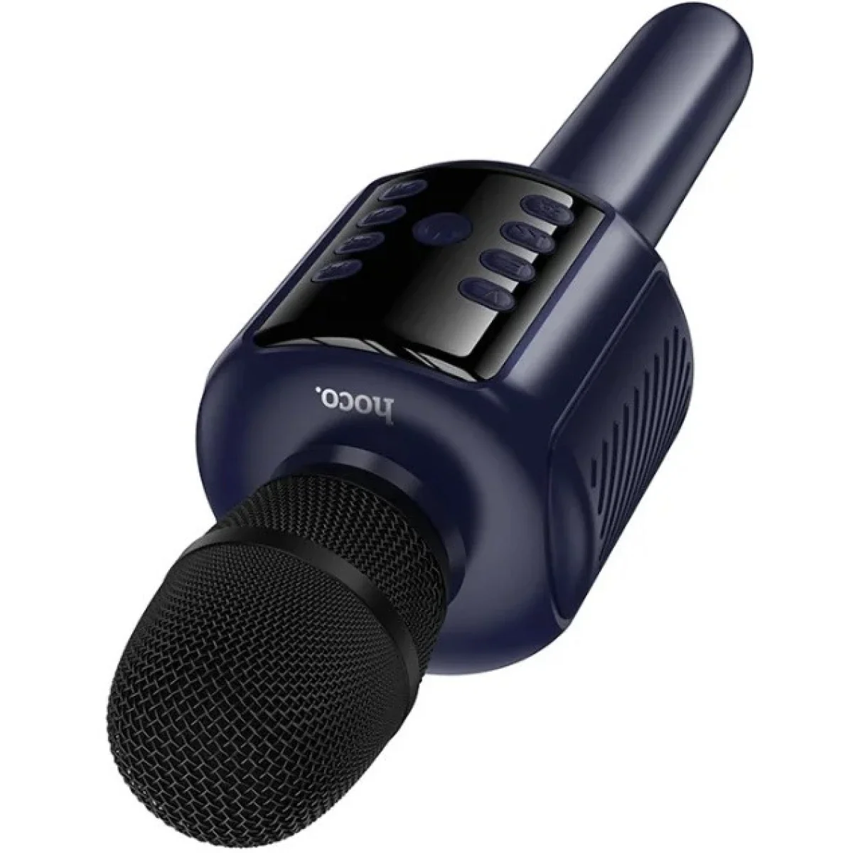 HOCO L24 Bluetooth Karaoke Microphone with Built-In Speaker - Blue - Thumbnail 2