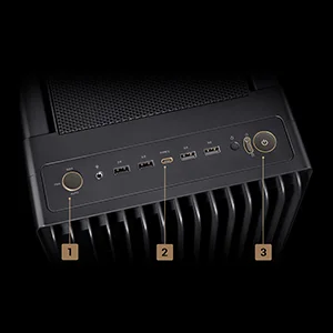 هيكل كمبيوتر Asus ProArt PA602 E-ATX ميد تاور مع دعم راديتر 420 مم ومروحتي 200 مم - Image 15
