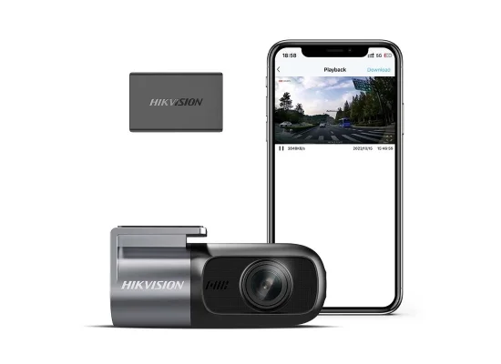 كاميرا داش أمامية HIKVISION AE-DC4018-D1 PRO بدقة 1440P مع Wi-Fi وحساس G - Thumbnail 6