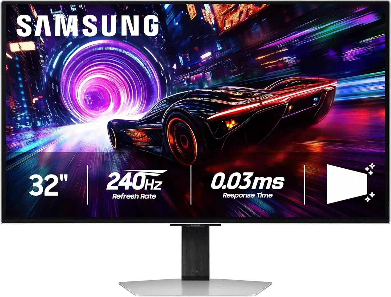 شاشة ألعاب Samsung Odyssey G8 FG810 مقاس 32 إنش QD-OLED بدقة 4K ومعدل 240Hz وزمن استجابة 0.03ms - Image 1