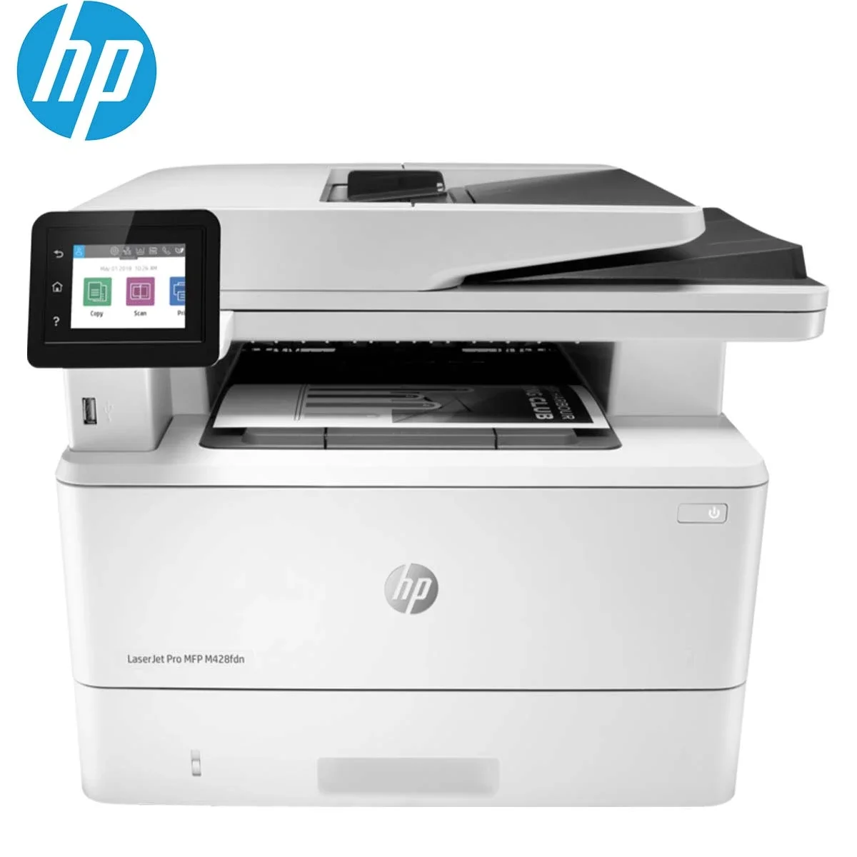 طابعة HP LaserJet Pro MFP 4103fdn ليزر أحادية اللون مع فاكس (2Z628A)