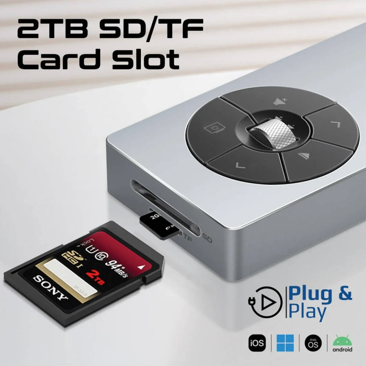 موزع USB-C متعدد المنافذ Promate Comandhub-Pro 14 في 1 مع 100W PD وHDMI بدقة 4K 60Hz وإيثرنت 1Gbps، رمادي - Image 7