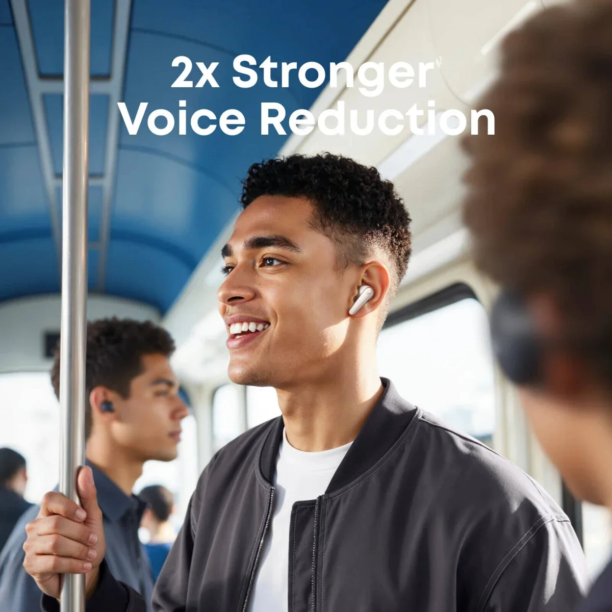 سماعات Anker Soundcore Liberty 5 لاسلكية بإلغاء الضوضاء مع صوت Dolby - أبيض - Thumbnail 2