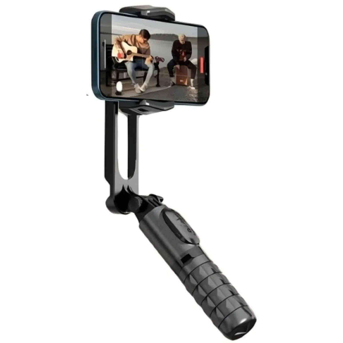 عصا سيلفي صغيرة RTAKO Q10R مع حامل ثلاثي 65 سم محمولة مضادة للاهتزاز باللون الأسود - Image 2