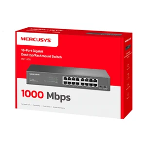 MERCUSYS MS116GS 16-Port Gigabit Unmanaged Desktop/Rackmount Switch - Image 8