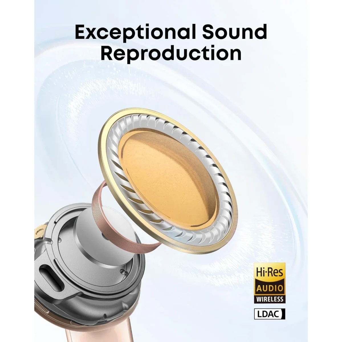 سماعات أذن لاسلكية مانعة للضوضاء Anker soundcore Liberty 5 - وردي - Thumbnail 5