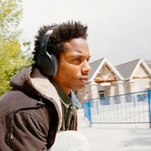 Skullcandy Crusher Evo Wireless Bluetooth Over-Ear Headphones, 40 Hours Battery - Bone - Thumbnail 8