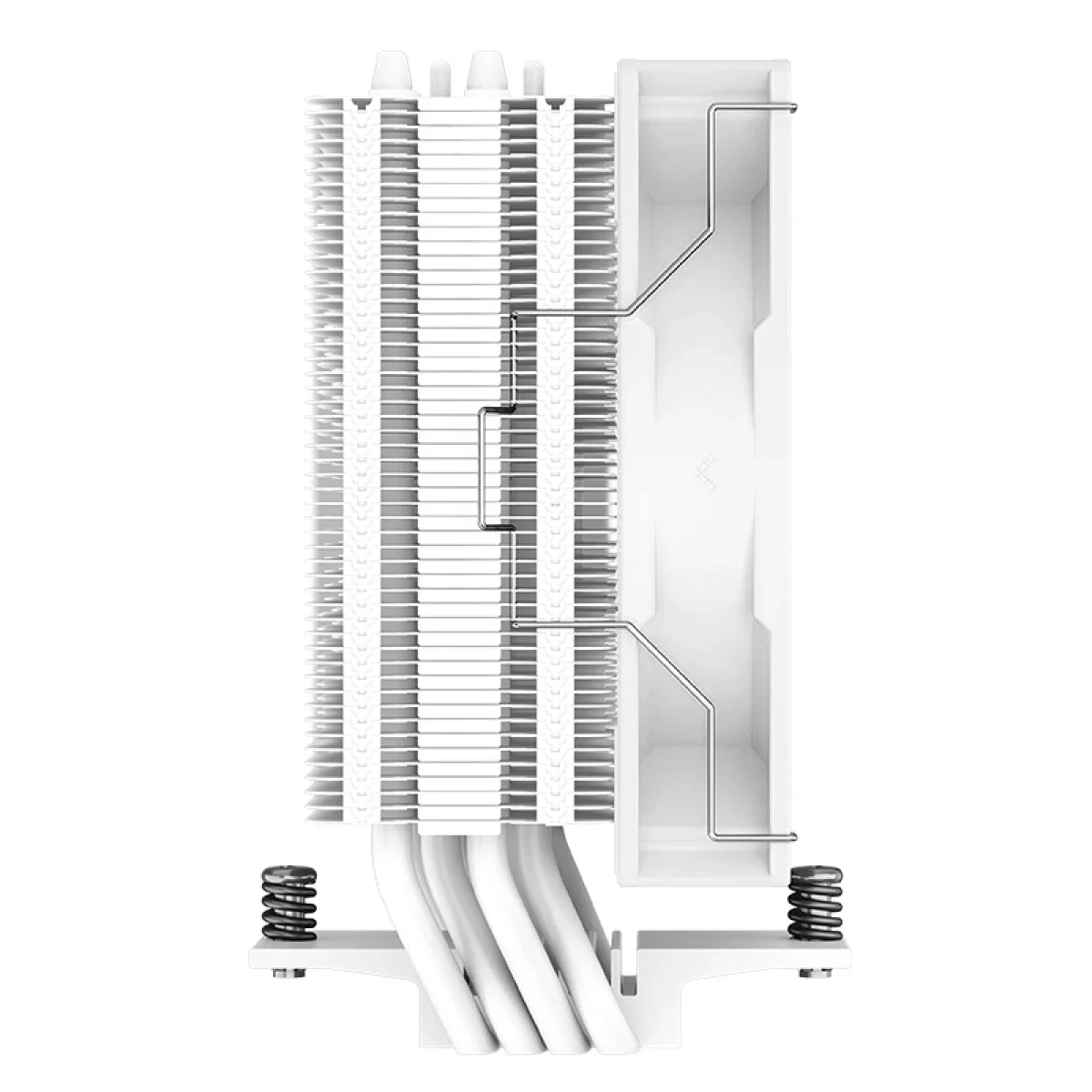 مبرد معالج DeepCool GAMMAXX AG400 ARGB أبيض بمروحة PWM 120 ملم و4 أنابيب حرارية، يدعم LGA 1700 - Image 6