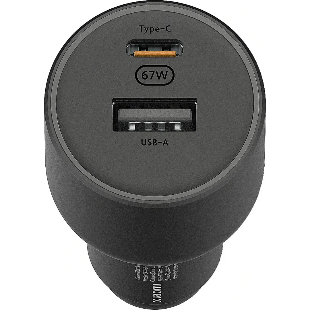 شاحن سيارة Xiaomi بقدرة 67W مع USB-A + Type-C - Thumbnail 4