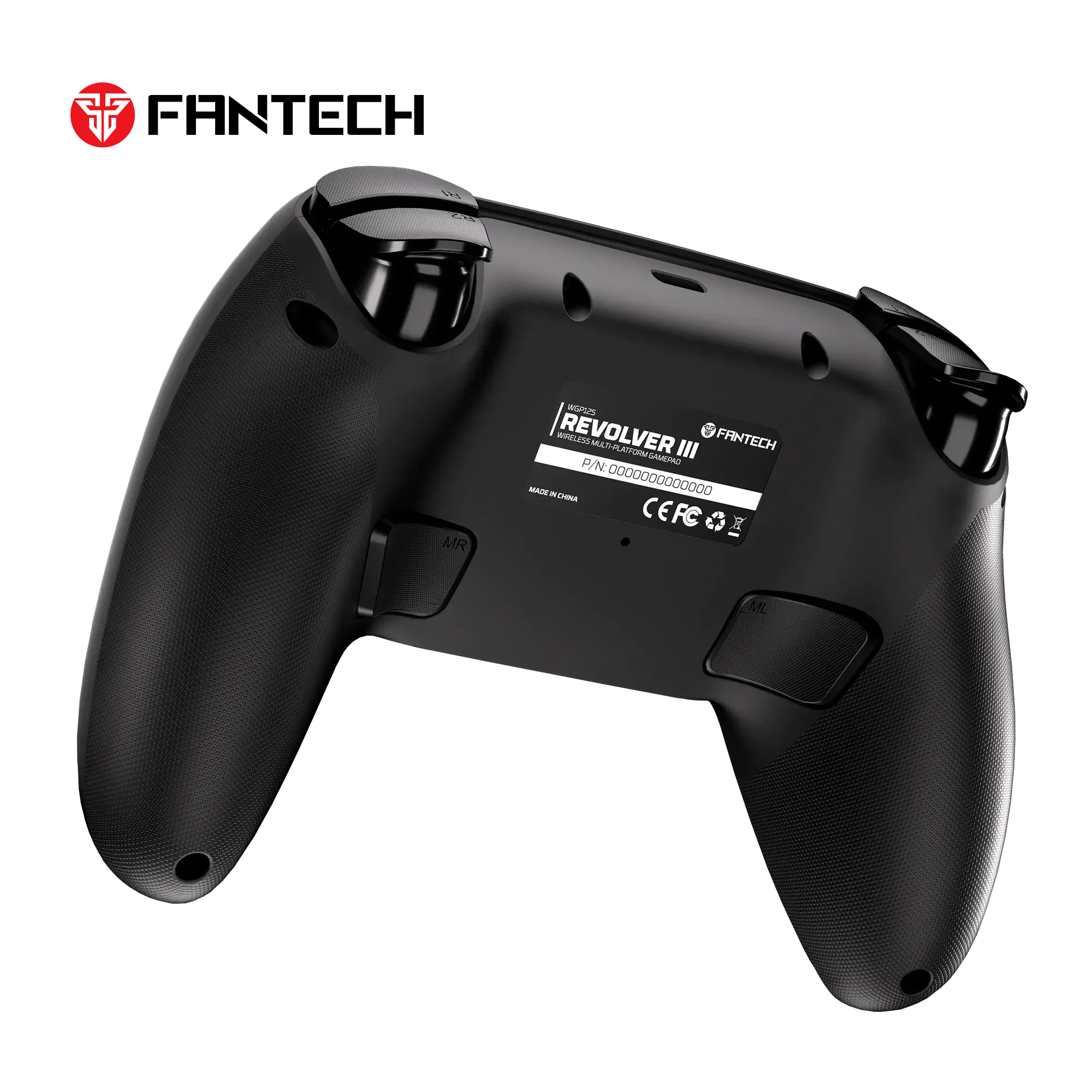 Fantech WGP12S Revolver III Wireless Multi-Platform Gamepad - Black - Image 2