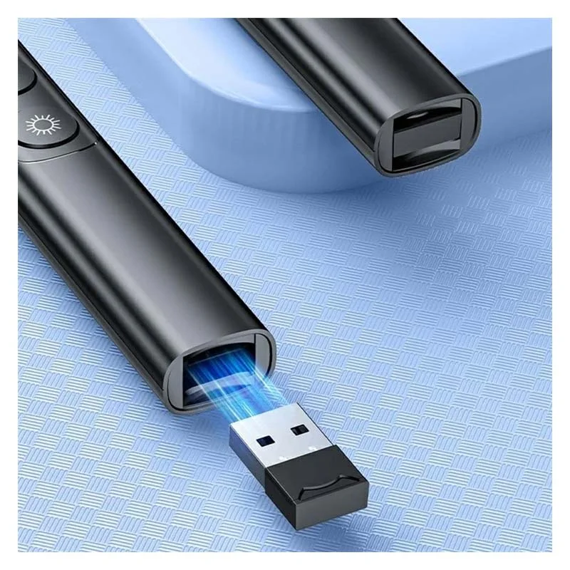 ريموت عروض تقديمية S7 لاسلكي مع مؤشر ليزر أحمر ومستقبل USB لـ PowerPoint - Image 7