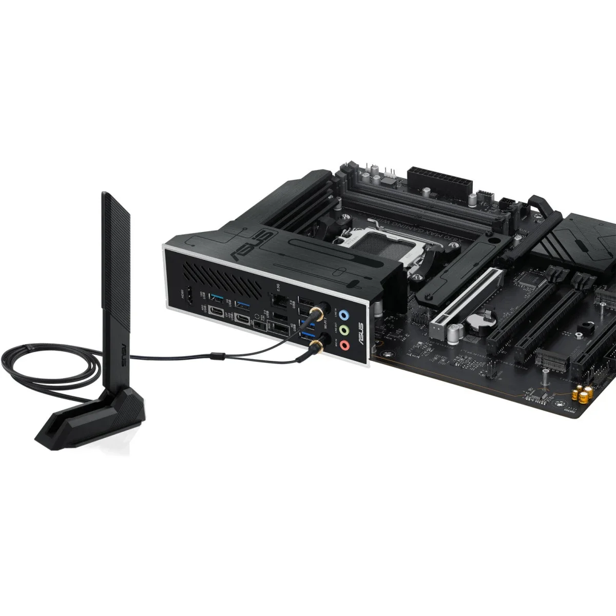 Asus X870 ATX DDR5 Wi-Fi 7 Motherboard – X870 MAX GAMING WIFI7 W - Thumbnail 4