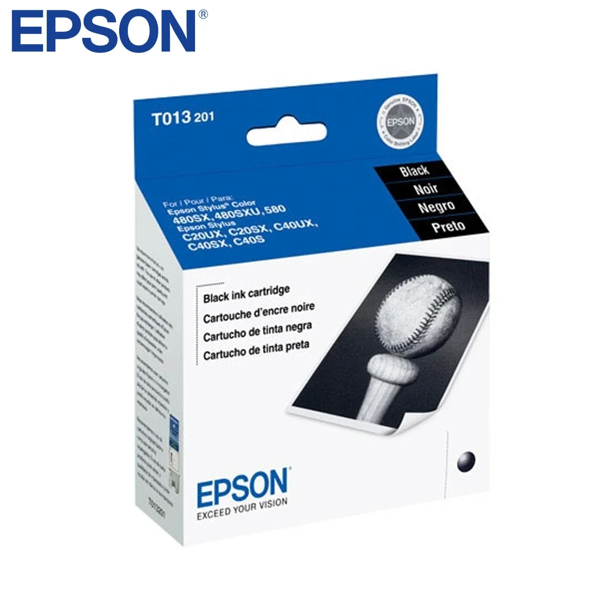 خرطوشة حبر EPSON T013 أصلية باللون الأسود