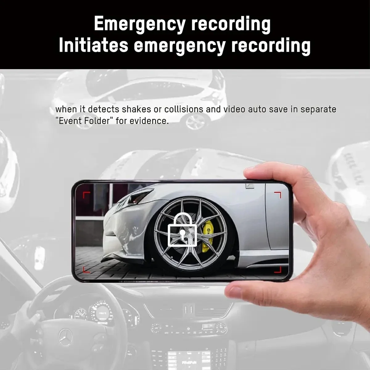 HIKVISION AE-DC8222-C8 PRO 3.5K Dual-Channel Dash Camera with GPS, Wi-Fi & ADAS - Image 4